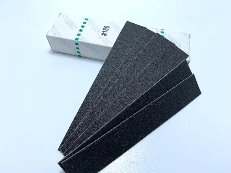 Zatochkamsk Replaceable Files, Straight Base, Black, 130 mm, 180 g (50 pcs.)