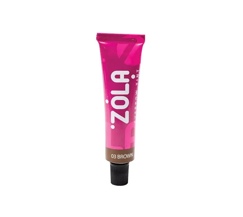 ZOLA Eyebrow Tint with Collagen BROWN, 15 ml