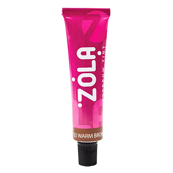 ZOLA Eyebrow Tint with Collagen WARM BROWN 15 ml