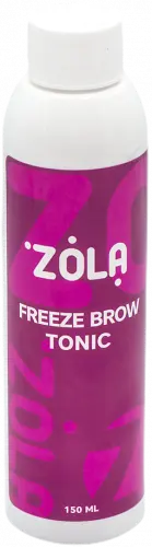 ZOLA Freeze Brow Tonic – Soothing Tonic for Eyebrow Treatments, 150 ml