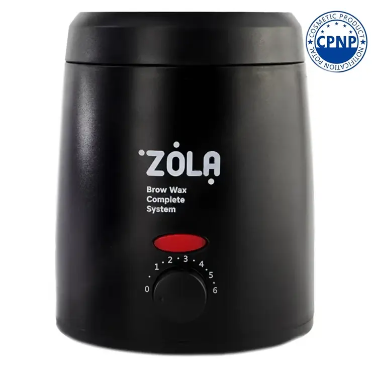 ZOLA Wax Warmer with Thermostat (Black), 200 ml